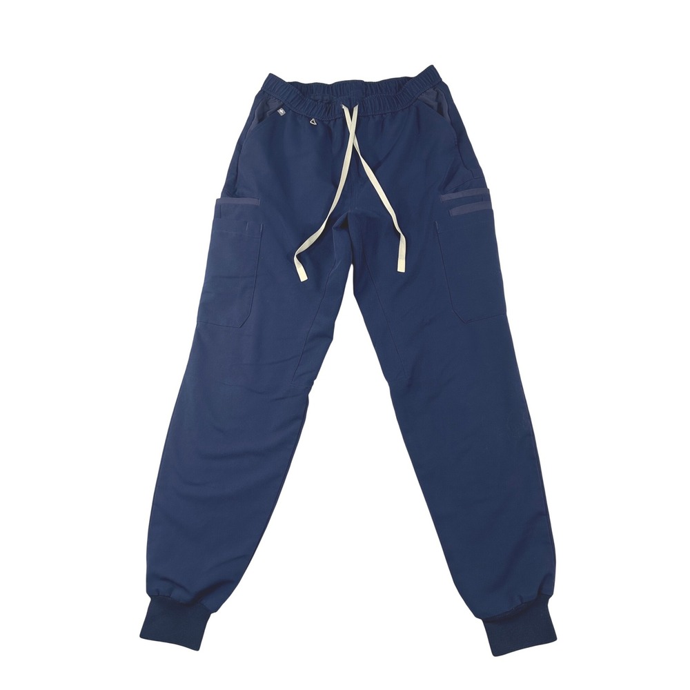 FIGS Technical Collection‎ Navy Blue Scrub Jogger Pants Womens Small